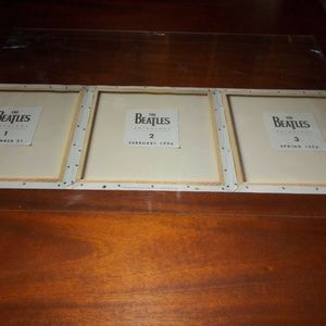 Beatles Anthology 1-2-3 Release New Promo Poster - fab four revolver love help